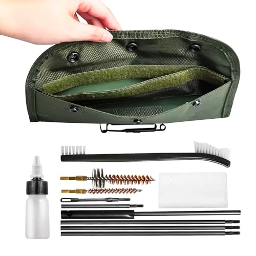 Gun Cleaning Kit Universal for Guns, Rifle Pistol Shotgun Handgun Cleaning Kit Universal Gun Cleaning Kit Gun Accessories Brushes for All Caliber Guns. - size: Small Box