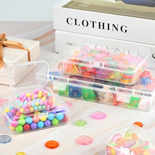 Mauproy Small Plastic Storage Containers with Lids, 4 Sizes, 24 Pack - size: 4 Sizes (24Pcs)