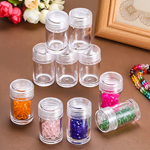 Blulu 30 Bead Container Lidded Small Box, 1.85 x 1 Inch - size: 1.85 x 1 Inch