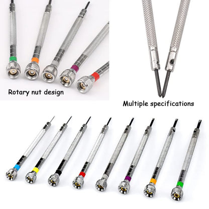 13 Pcs Micro Precision Watch Screwdriver, BetterJonny 0.6-2.0 mm,1.2-2.0mm Precision Jewelers Screwdriver Set Professional Watchmaker Screwdriver Tools for Repair Watch and Replace Batteries