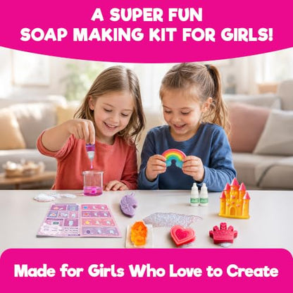Doctor Jupiter Glow in The Dark - Princess Soap Making Kit for Kids Ages 6+ - style: Princess Super Soaps: 6+