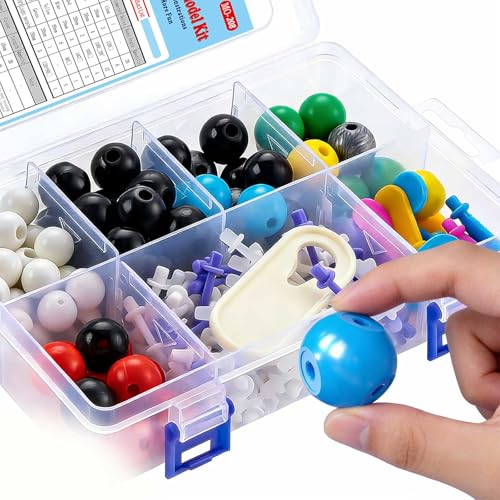 Chemistry Molecular Model Kit (208 Pcs) for Student and Teacher - color: 208pcs Kit