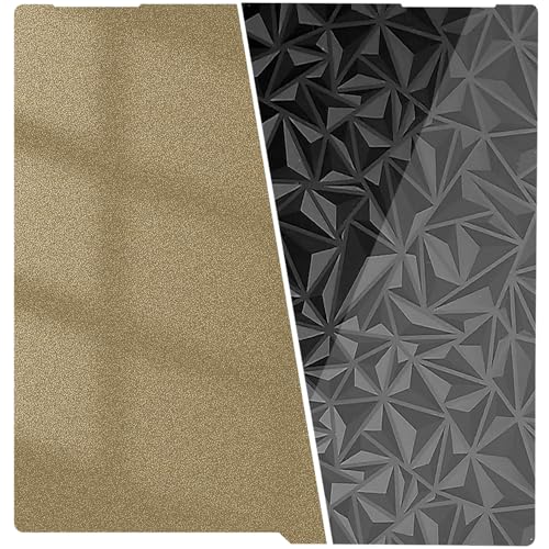 430x430mm for Kobra 3 Max Combo PEO PEI Build Plate Smooth and Textured Double Sides Spring Steel Heated Print Bed for Anycubic Kobra 3 Max Accesseries 3D Printers. - size: 430x430mm max