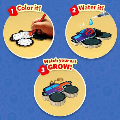 Skillmatics Aqua Puffs Just Boy Things, Art & Craft Kits, Paint by Number - color: Just Boy Things
