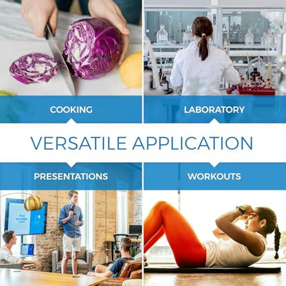 Sper Scientific Portable Digital Kitchen & Lab Timer 810015 - 4 Channel, Large Display, Loud Alarm - 4 pc - size: 4 Pack