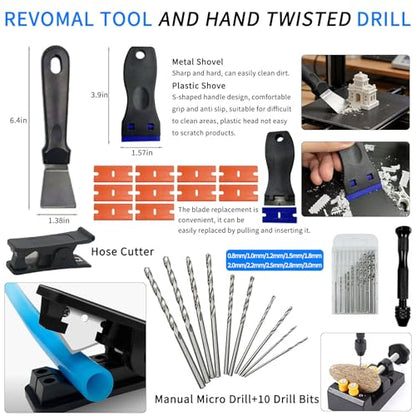 70PCS 3D Printer Tools Kit 3D Printing Accessories for FDM/SLA Printers