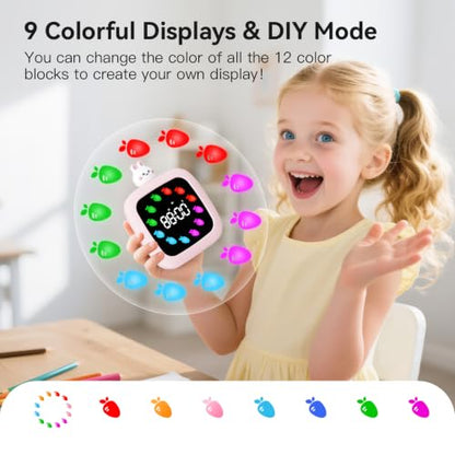 Yunbaoit Digital Visual Timer for Kids, 99-Minute Countdown, Rechargeable - color: Rabbit Doll-pink
