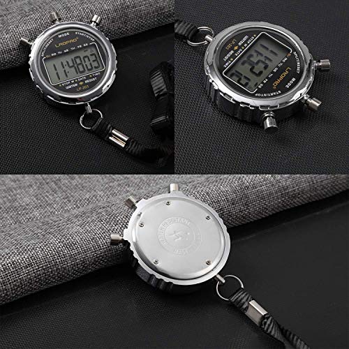 LAOPAO Melt Stopwatch, Clock Daily Rainproof Digital Timer for Sports Match,Competition,Coach,Referee,Training,Timing - color: Xj-203