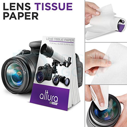 Altura Photo Camera Cleaning Kit, All-Natural Lens Cleaner, DSLR Mirrorless - style: w/ 2oz. All Natural Cleaning Solution