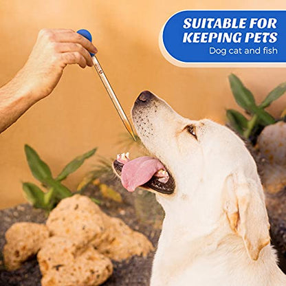 Weewooday 16 Pcs 10 ml Glass Dropper Pipette with Rubber Bulb Stir Rod Blue - color: Blue, size: 10 ml