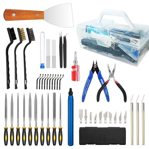 54PCS 3D Printing Tool Kit for Cleaning, Assembly & Print Finishing, Fits Bambu Lab