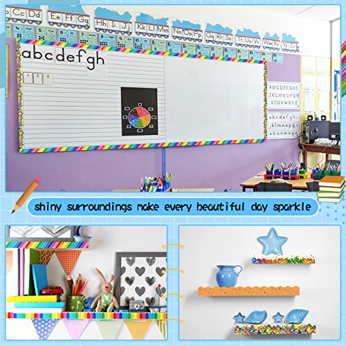 Containlol 118ft Bulletin Board Border Classroom Border, Lively Crumbs - style: Lively Crumbs