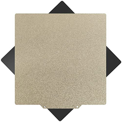 HICTOP 310 * 310mm Textured PEI Plate Double Sided Room Temp Cold Printing Universal Fit for CR-10 CR-10S Artillery SW-X1/SW-X2 Longer LK1 LK5/LK5Pro, Most 310 * 310mm 3D Printers, No Glue Needed - size: 310*310mm, style: Both sides Textured PEI