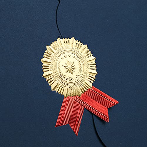 5Pcs Certificate Holders Diploma Covers A4 Letter Size Graduation Certificate Covers Navy Blue Red Diploma Document Holders for Diplomas Awards Certifications Employee Appreciation 8.5 x 11 - color: Blue