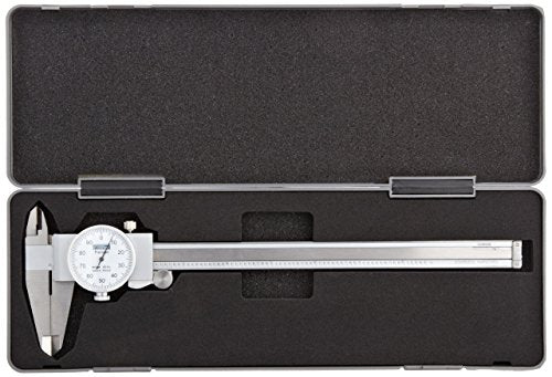 Fowler 52-008-708-0, Premium Dial Caliper With 0-8" Measuring Range,White - color: White, size: 8"