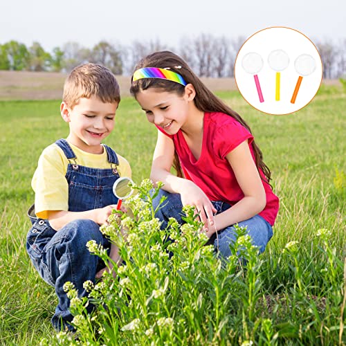 Magnifying Glass for Kids Mini Magnify Glasses Hand Lens 48 Pack 5X