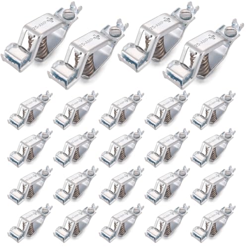 Sabary 24 Pcs Heavy Duty Alligator Clips, Compatible with BU-24APN