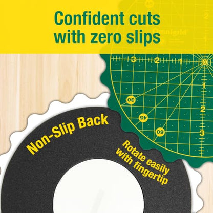 Omnigrid 360 Rotating Self-Healing Cutting Mat, 8 Inch - style: 8"