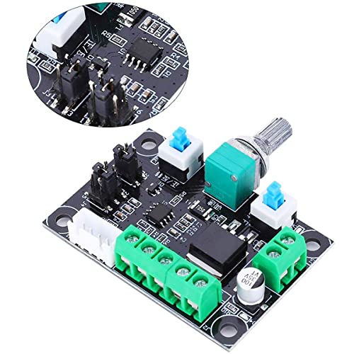 Stepping Motor Drive Controller Module Board Adjusting Speed Regulator PWM Pulse Signal Generator Module,with Screwdriver Dupont Cable