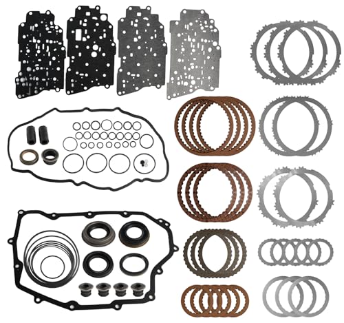6F35 Transmission Master Rebuild Kit Compatible with Escape 09-17, Compatible with Explorer 12-15, Compatible with Fusion 10-17, MKC Edge Tribute Mariner, Automotive Rebuild Overhaul Kit with Seals
