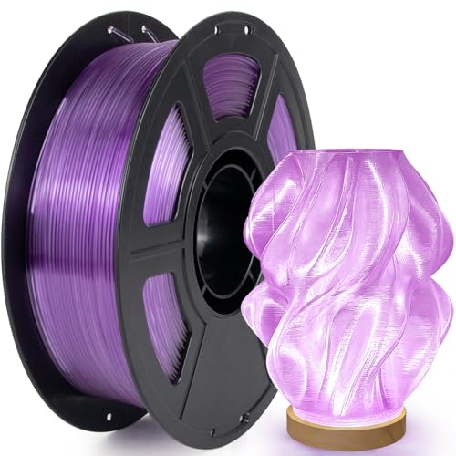 IEMAI PETG Filament 1.75mm, Transparent Lavender Purple 1kg - color: Transparent Lavender Purple