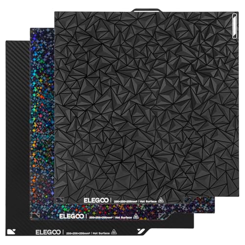 ELEGOO 3 Pack Build Plate 256x256mm for CC1/CC2