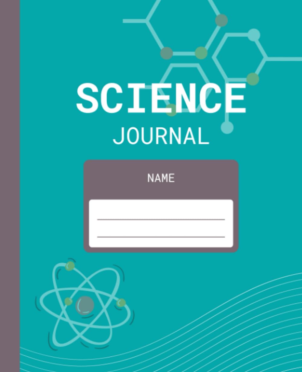 Learning Science Journal: Blank, Half Lined | Science Laboratory and Project Notebook for Students (STEAM): Standard Size Composition Workbook