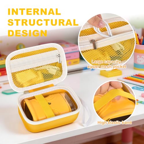 ANKHOH Handheld Microscope Case for Edubini for BEBANG and for BMDSAE - color: Yellow