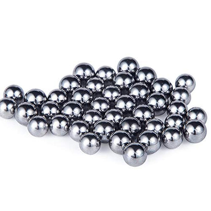 304 Stainless Steel Ball 620Pcs 1-8mm Metric Precision Assorted Loose Bicycle Bearing Steel Ball Assortment Kit（12 Sizes） - size: 0.039-0.315" (12 Sizes)