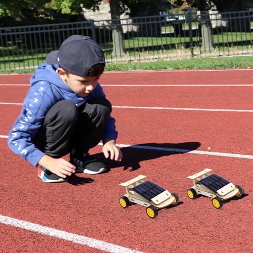 DIY RC Car Kit, Build Your Own Solar Car - Stem Projects for Kids Ages 8-12, Science Experiments for Kids 9-12, STEM Toys for 8 9 10 11 12 Year Old Boys Gifts (Pack of 3) - size: 5.9 x 8.3 x 1.6 inches (Pack of 3)