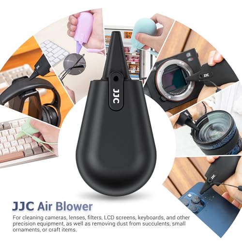 JJC Pocket-Sized Silicone Camera Dust Blower Small Lens Air Blower - Blue - color: Blue, size: Small
