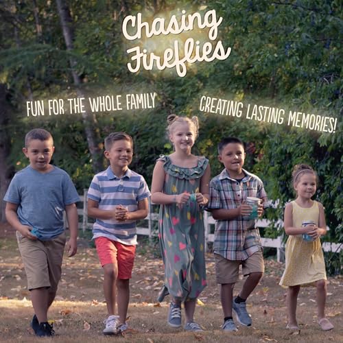Toysmith Chasing Fireflies Light Up Bug Catching Game Indoor Outdoor