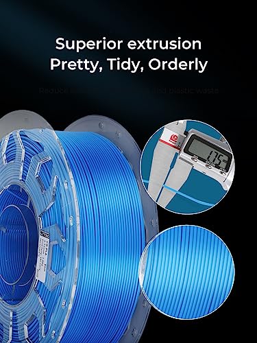 Creality PLA 3D Printer Filament 1.75mm, 1 kg, Red - color: 1kg Red