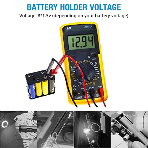 2Set 8 x AA Thicken Battery Holder - size: 2Pcs, style: 4*2×AA