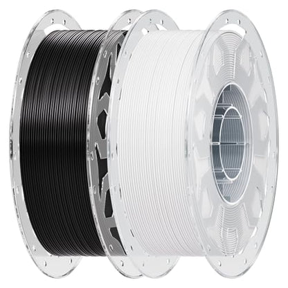 Creality PLA 3D Printer Filament 1.75mm, Black & White, 2 kg - color: 2*1kg (Black, White)