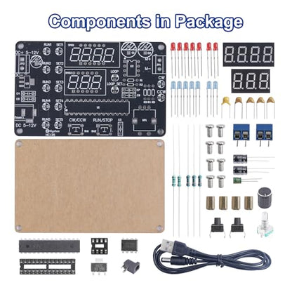 DIY DC Motor Speed Controller Soldering Practice Kit