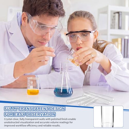 LemonRoad 1000 Pack Polystyrene Test Tubes, 5 ml, 12 x 75 mm