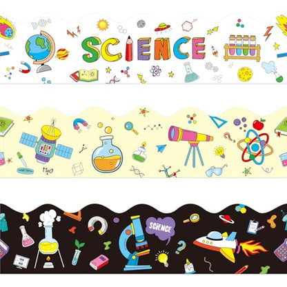 72 Feet Science Lab Bulletin Board Borders for Science Classroom Décor Back to School Lab Office Decorations