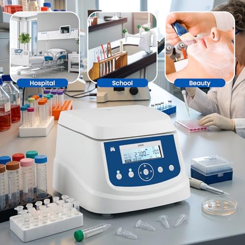 Mxmoonant Centrifuge Machine, 15ml Lab PRP Benchtop Centrifuges