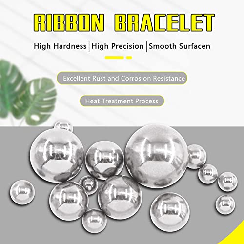 265 Pcs 12 Sizes Precision Bearing Steel Ball Assortment Kit with Storage Box 1/2'' 3/32’’ 1/8" 5/32" 3/16" 7/32" 1/4" 9/32" 5/16" 11/32" 3/8" 13/32"