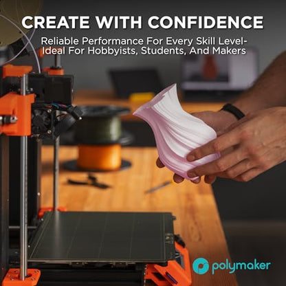 Polymaker Matte PLA Filament 1.75mm, 1kg, Sapphire Blue - color: Blue, size: 1kg