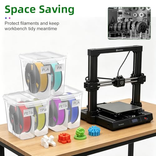 Filament Storage Box - Airtight Filament Storage Container 6.0L 3 Pack - size: 3p-big