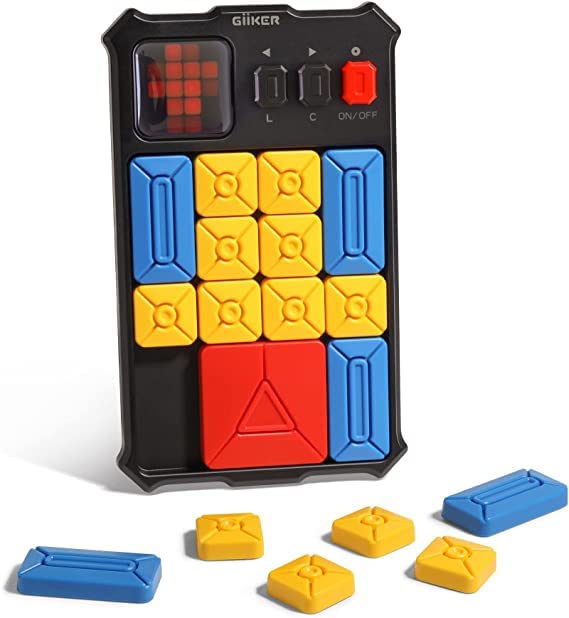 GiiKER Super Slide Puzzle Game, 500+ Challenges, STEM Toy for Ages 6+ - color: Black