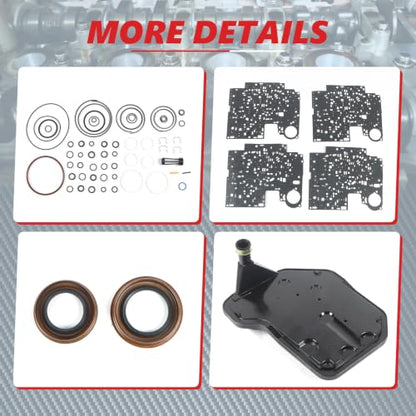 1Set 4L60 Master Rebuild Kit Transmission Overhaul For Silverado/Tahoe