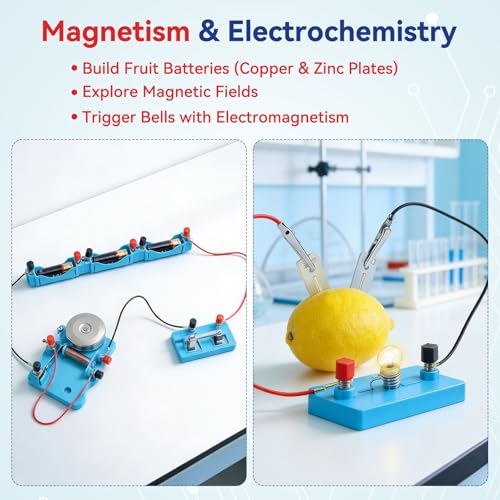 79PCS Magnet Science Kit for Kids Ages 8-16, Ultimate Physics Lab - size: 79PCS