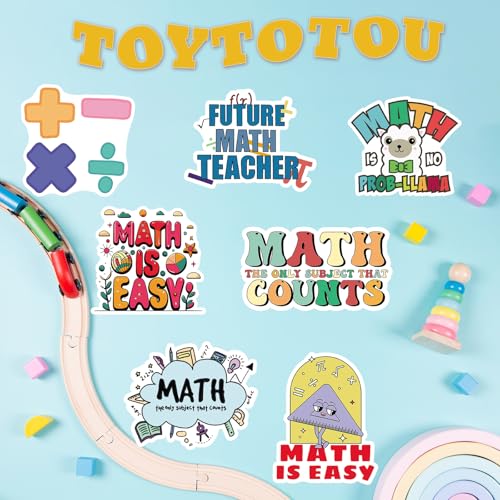 Math Stickers 105PCS, Funny Math Decals for Student - style: Math Stickers