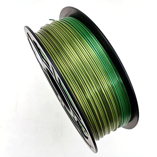 PLA 3D Printer Filament 1.75 mm,Autumn,Multicolor Rainbow,Yellow Green Beige,Accuracy +/- 0.05 mm net Weight 1 kg for Ender3 Cr10 - color: Pla-autumn