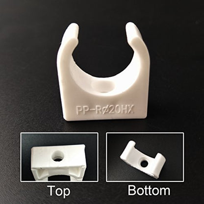 EUDAX 25Pcs 130 Mini Electric Motors 20mm DC Motor Mount Mounting Bracket Holder for RC Car DIY Toys