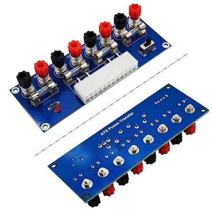 2PCS XH-M229 ATX Desktop PC Computer Chassis Power Supply Transfer Board 12V 5V 3.3V
