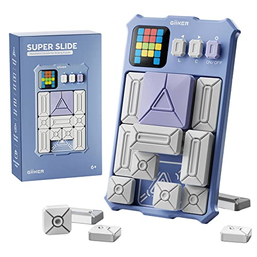 GiiKER Super Slide Puzzle Game, 500+ Challenges, STEM Toy for Ages 6+ - color: Lavender